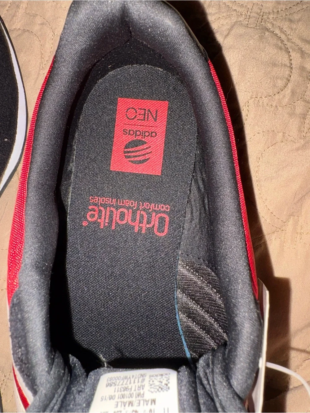 adidas neo red